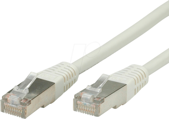VALUE 21990102 - Patchkabel Cat.5e FTP grau 2 m