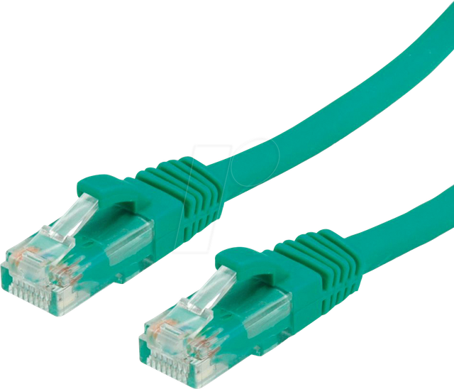 VALUE 21991033 - Patchkabel Cat.6, UTP, LSOH, grün, 1 m