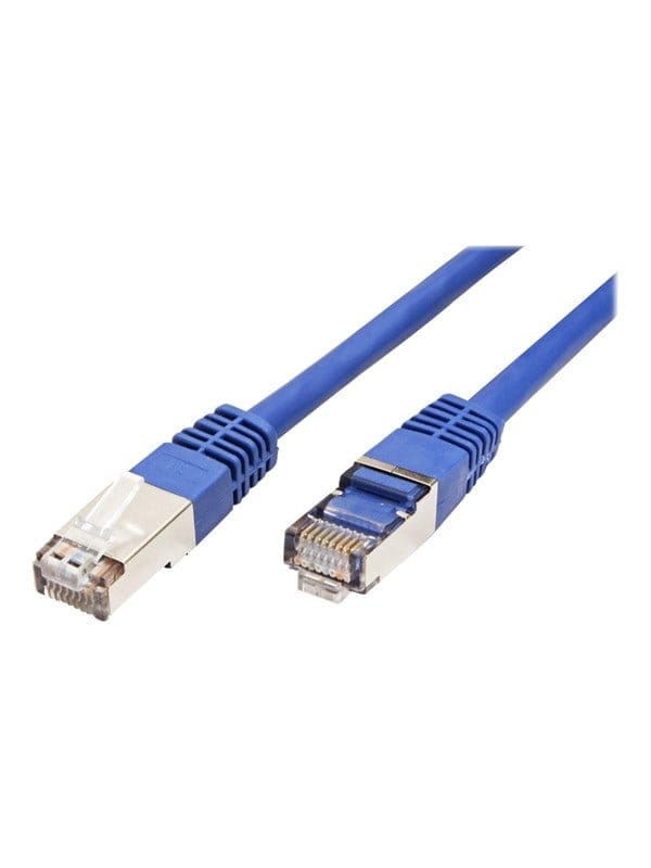 VALUE 21991324 - Patchkabel Cat.6 S/FTP PIMF blau 0.5 m