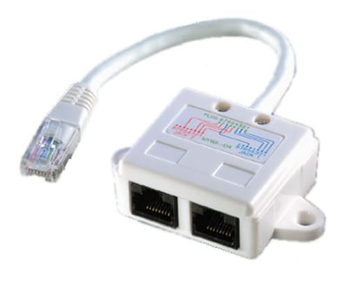 VALUE 21993045 - RJ45 T-Adapter, Cat.5e, UTP