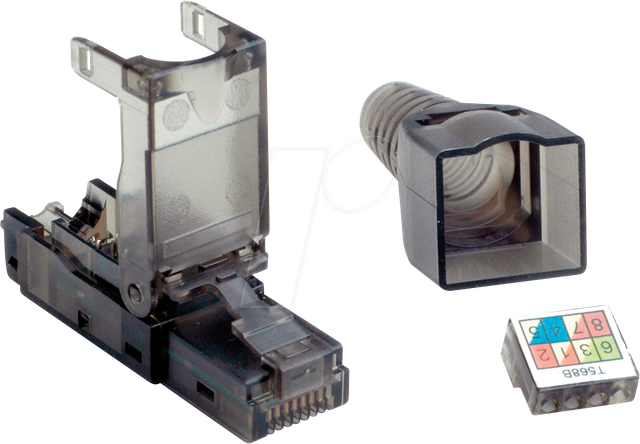 VALUE 26990372 - Cat.6a RJ45-Stecker, feldkonfektionierbar, UTP