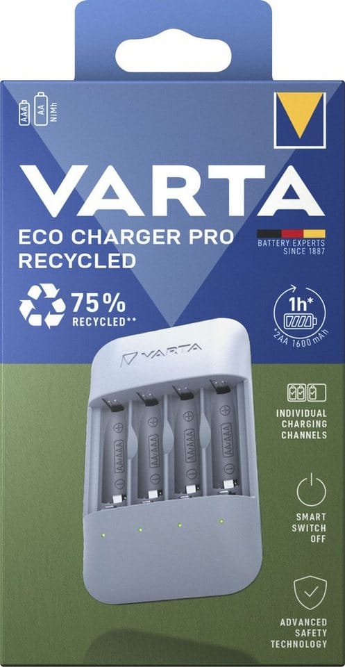 VAR ECO PRO - Tischladegeät, NiMH, LED, Anzeige