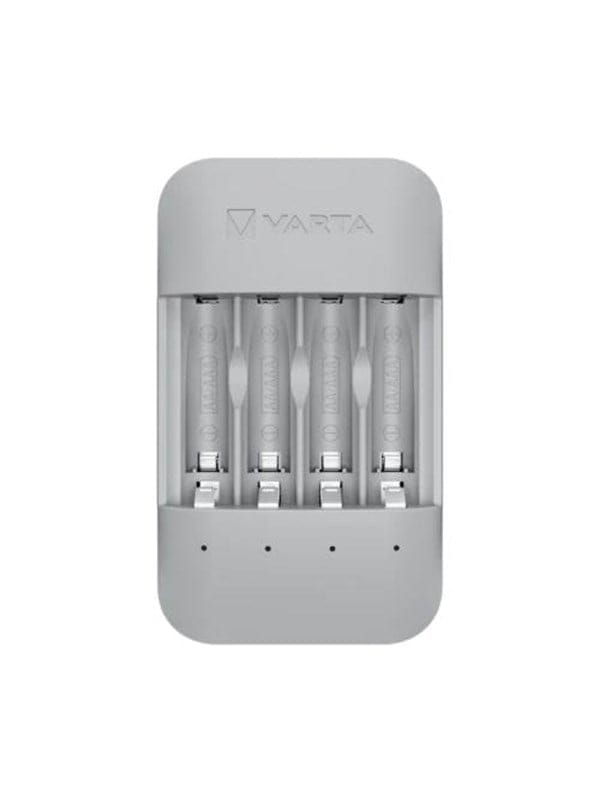 VAR ECO PRO AA - Tischladegeät, NiMH, LED, Anzeige, inkl. 4 Mignon Akkus, 2100 mA