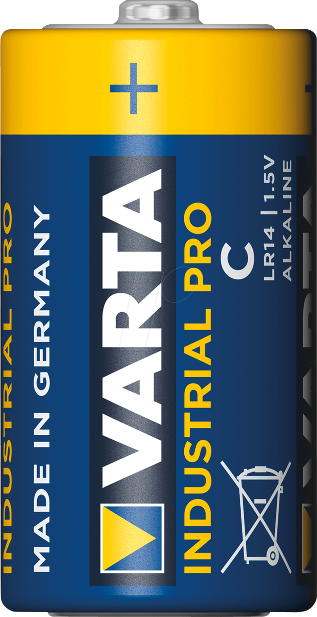 VAR IND1 BABY - Industrial PRO, Alkaline Batterie, C (Baby), 1er-Pack