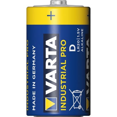 VAR IND1 MONO - Industrial PRO, Alkaline Batterie, D (Mono), 1er-Pack