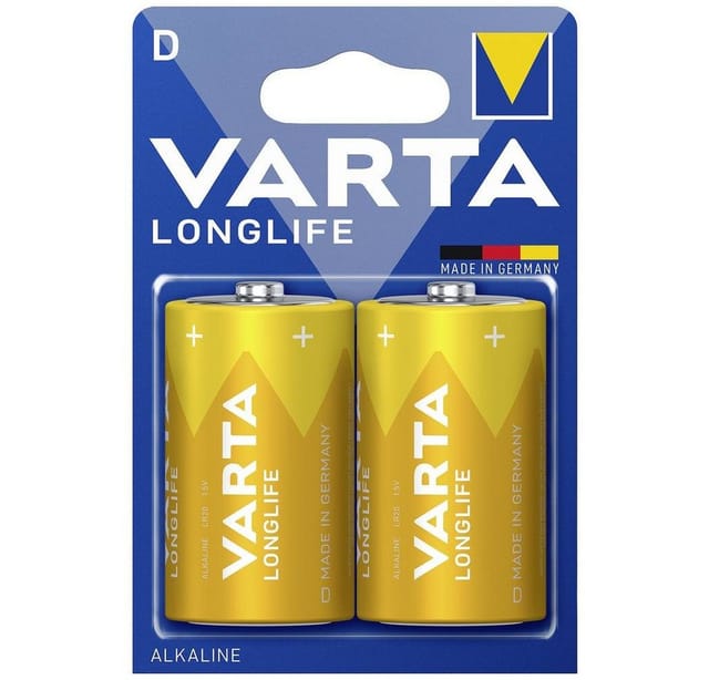 VAR LL6 MONO - Longlife Extra, Alkaline Batterie, D (Mono), 6er-Pack