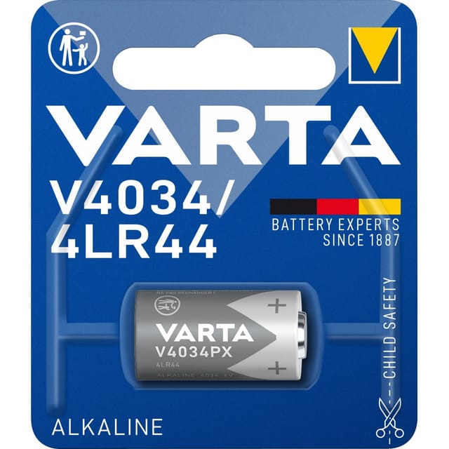 VAR V4034 - Professional, Alkaline Batterie, 476A, 1er-Pack