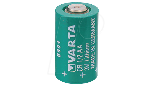 VARTA CR 1/2AA - Lithium Batterie, 1/2 AA, 950 mAh, 1er-Pack