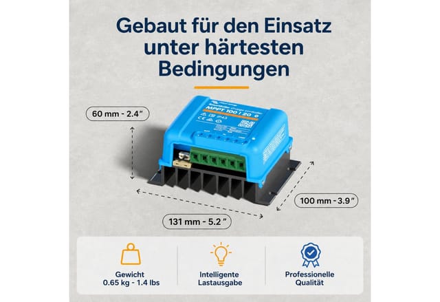 VE MPPT 100/20 - Solar Laderegler, 100/20 MPPT