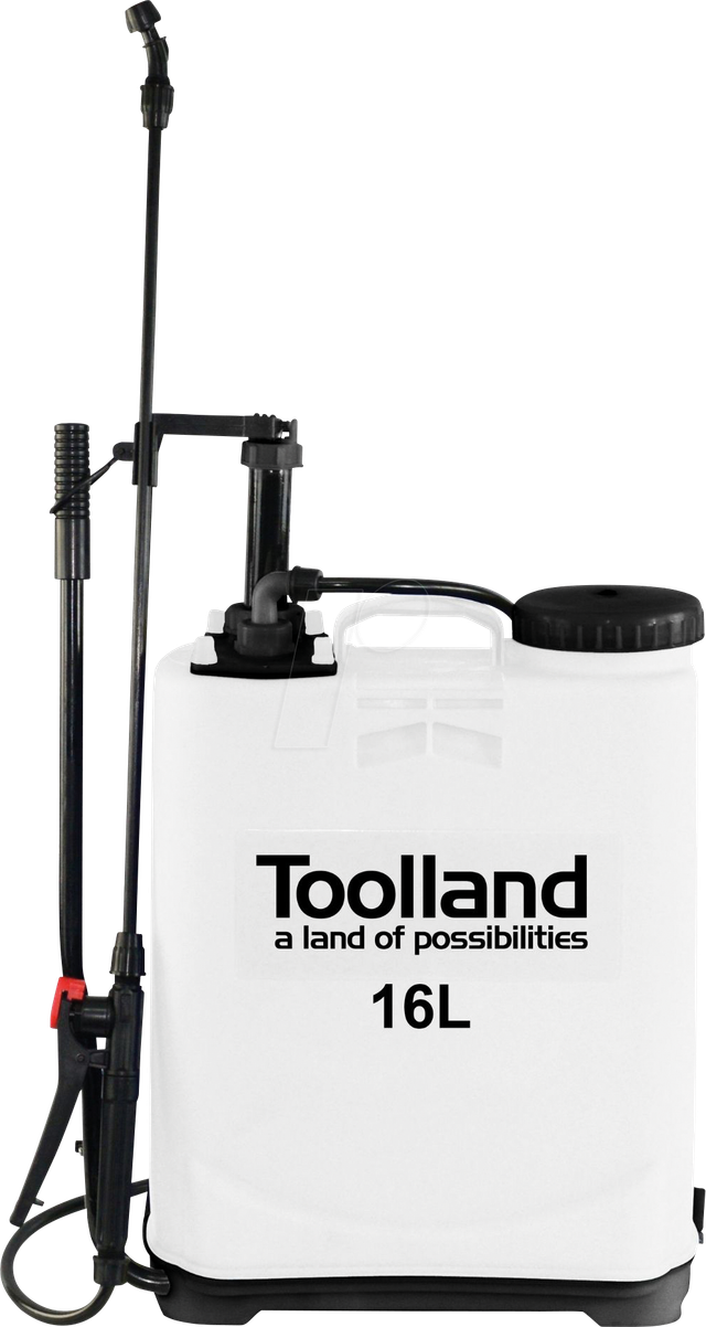 VEL DT20016N - Drucksprüher mit Lanze, 16 Liter, Rückensprühgerät