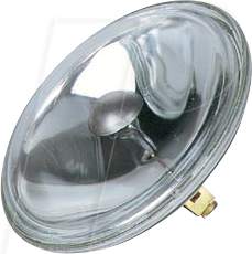 VEL LAMPP36/2 - PAR36 Lampe, 6,4 V, 30 W, 3000 K