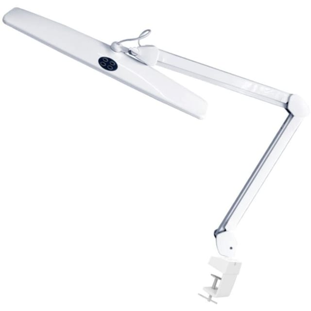 VEL VTLLAMP17 - LED-Schreibtischlampe mit Klemme, 21 W, 2000 lm, 6500 K