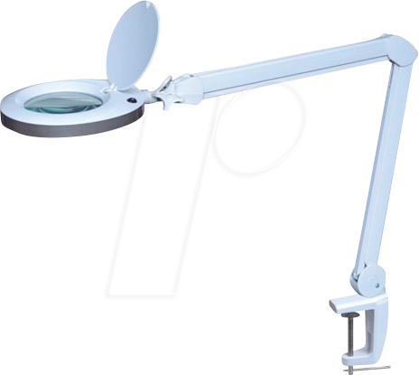 VEL VTLLAMP4WN - Lupenleuchte, LED, Ø 127 mm Linse, 8 Dioptrien