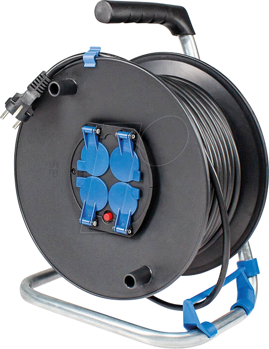 AS-SCHWABE 10118 - Kabeltrommel für den Innenbereich, 25 m