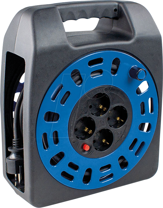 AS-SCHWABE 16415 - Kompakt Kabelbox, 15 m