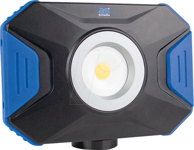 AS-SCHWABE 46361 - LED-Baustrahler Acculine Flex, 20 W, 2200 lm, 4000 K, Akku, IP54