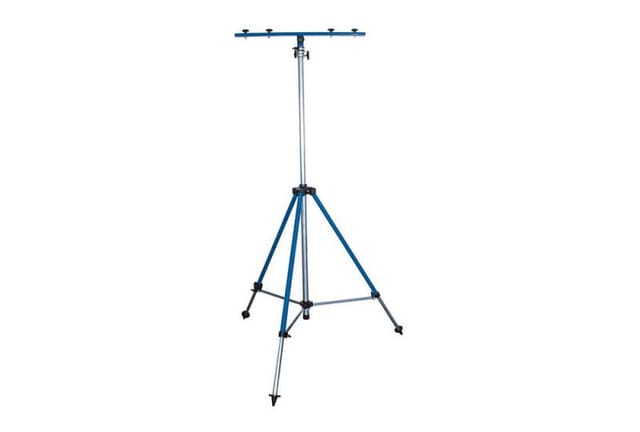 AS-SCHWABE 46758 - Profi Stativ mit DIN-Zapfen und Traverse, max. 4,6 m
