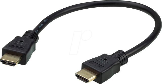 ATEN 2L-7DA3H - High Speed HDMI Kabel mit Ethernet, 0,3 m