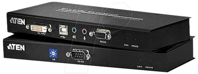 ATEN CE600 - Verlängerung CAT> DVI/USB/Ton/RS-232 (60 m)