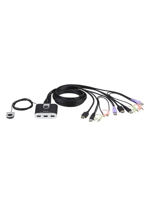 ATEN CS692 - 2-Port USB HDMI KVM Switch mit Audio