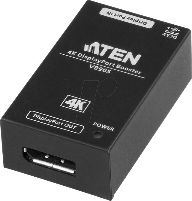 ATEN VB905 - DisplayPort Repeater, 4K, bis zu 5 m