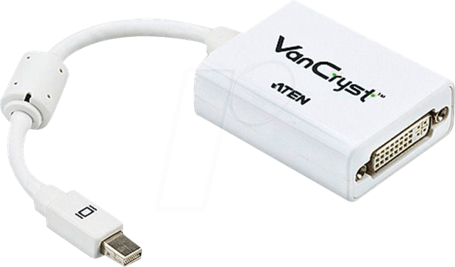 ATEN VC960 - DisplayPort Adapter, Mini DP Stecker auf DVI Buchse