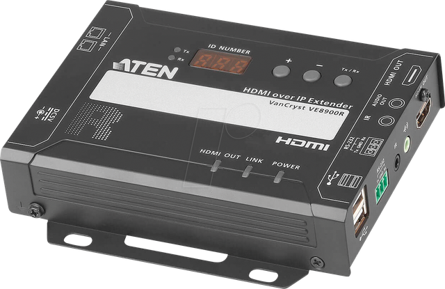 ATEN VE8900R - AV Over IP Empfänger, HDMI, Audio, RS-232, USB