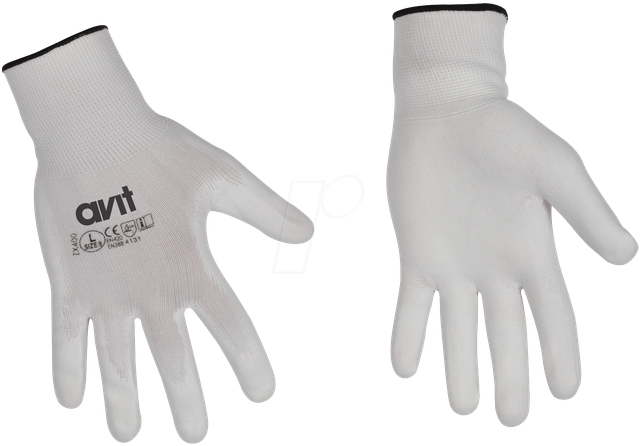 AVIT 13075 - Arbeitshandschuhe, Nylon, mit PU, Gr. XL