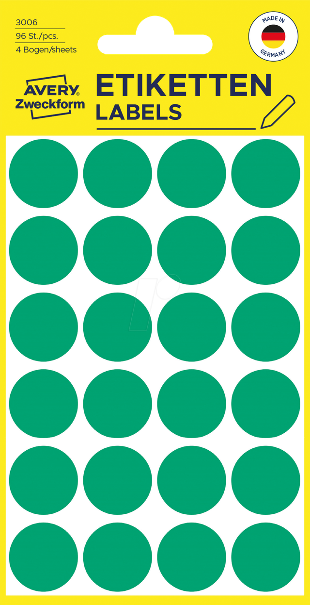 AVZ 3006 - Markierungspunkte 18mm grün