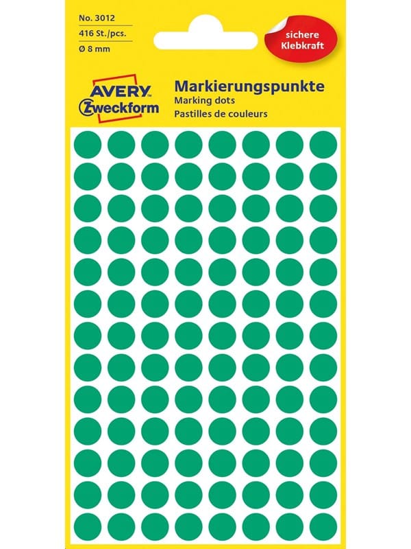 AVZ 3012 - Markierungspunkte 8mm grün