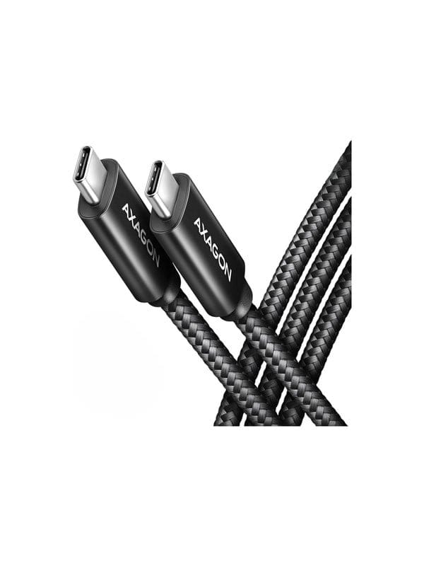 AXG BUCM2-CM15AB - Sync- & Ladekabel, USB-C -> USB-C, Textil, 1,5 m