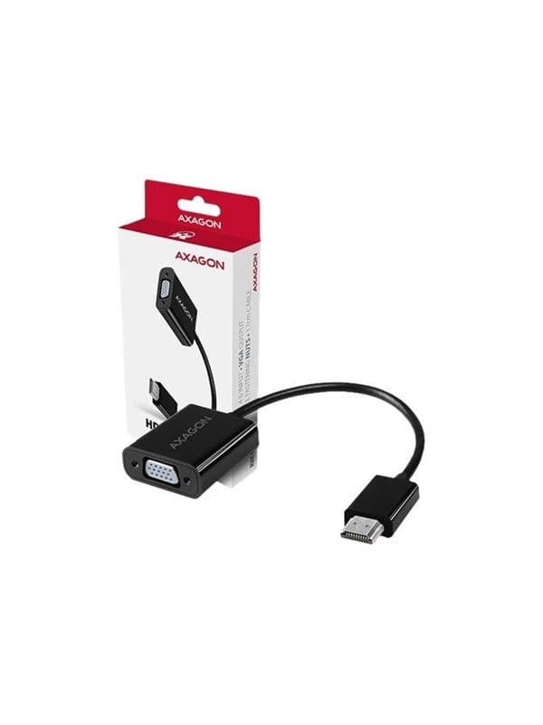 AXG RVH-VGN - HDMI Adapter, HDMI Stecker auf VGA Buchse