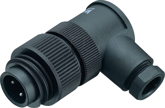 B 99 4221 70 04 - Winkelstecker RD24, Serie 693, 3 + PE, IP67, UL, ESTI+, VDE, PG