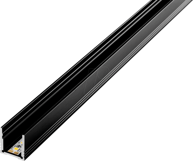 BA 62399101_9005 - BARdolino hoch Profil Alu RAL9005 1m