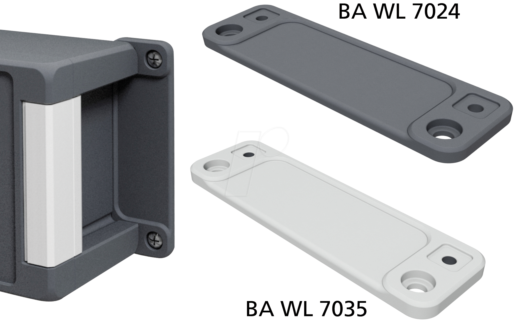 BA WL 13 - 7035 - Bocube Alu,Wandlaschen