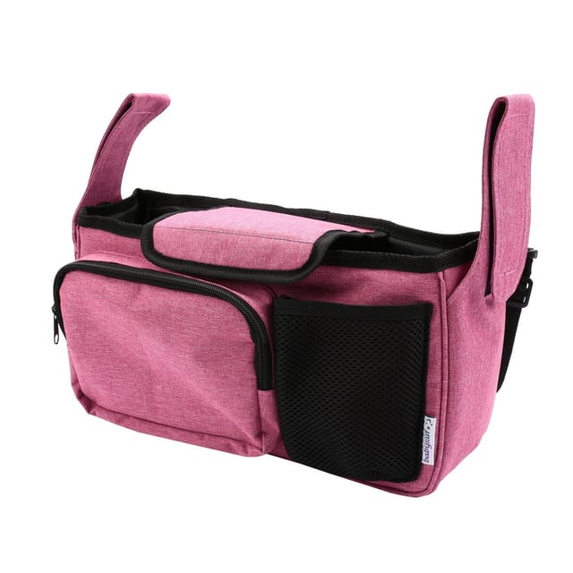 BABYRUF 14005 - Kinderwagen Organizer, pink
