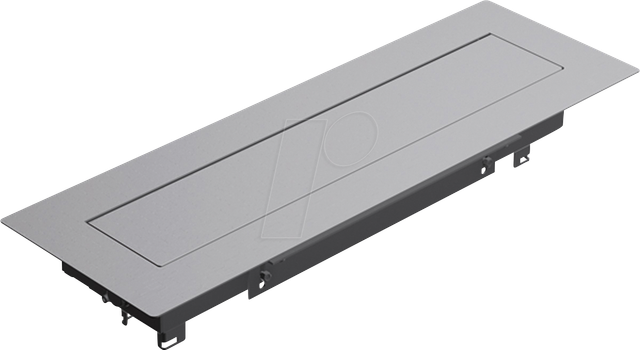 BACH 925.801 - TOP FRAME Auftisch Sym 8fach RAL9006 Gehäuse sw