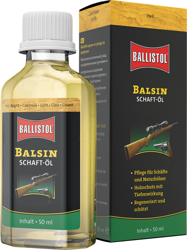 BALL 23030 - Schaft-Öl Balsin, hell, 50 ml