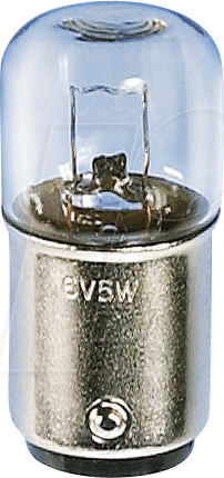 BARTH 142403 - Röhrenlampe/I 16x35 BA15d 24V 3W