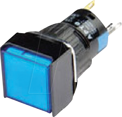 BARTH 58520211 - LED-Signall. quadr 18x18 rot 24V IP40