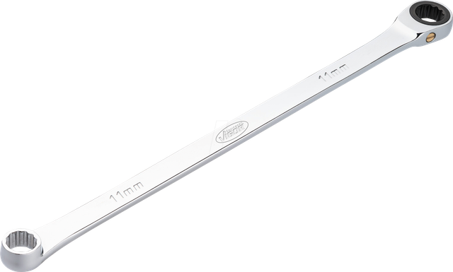 VI V7031-11 - Ratschen-Ringschlüssel, extra lang, SW 11 mm