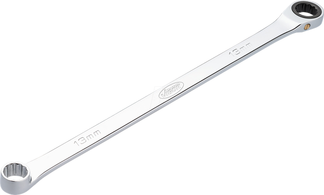 VI V7031-13 - Ratschen-Ringschlüssel, extra lang, SW 13 mm