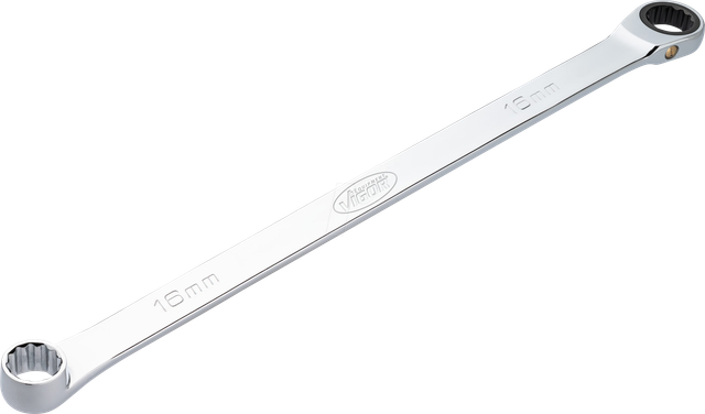 VI V7031-16 - Ratschen-Ringschlüssel, extra lang, SW 16 mm