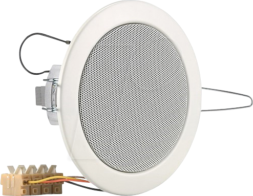 VIS 50111 - Deckenlautsprecher, 100 V, IP54, 10 cm, weiß