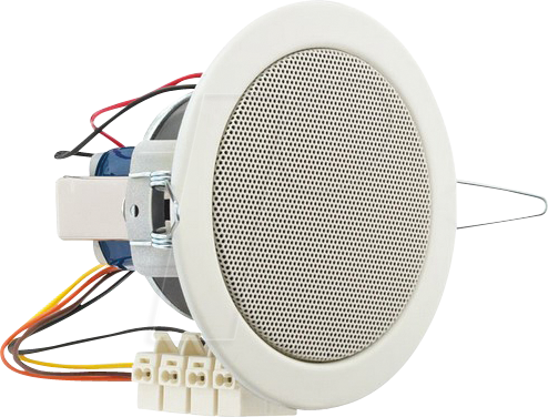 VIS 50198 - Deckenlautsprecher, 100 V, IP54, 8 cm, weiß
