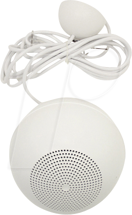 VIS 50331 - Kugellautsprecher, 100 V, IP44, 13 cm, weiß