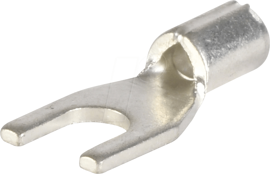VT QGS 1,5-3 - Quetschkabelschuh, Gabelform, Lochmaß 3,2mm