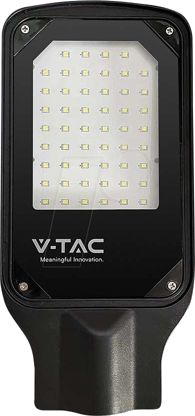 VT-10209 - Straßenleuchte, 50 W, 4270 lm, 6500 K, schwarz, IP65
