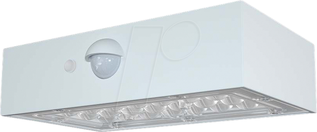 VT-10306 - Solar-Wandleuchte, 3 W, 350 lm, 3000/4000 K, Bewegungssensor, we