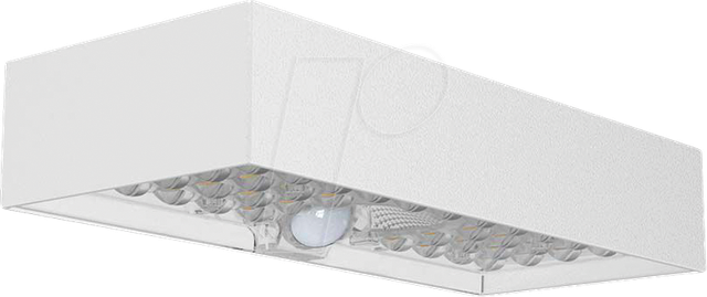 VT-10308 - Solar-Wandleuchte, 6 W, 900 lm, 4000 K, Bewegungssensor, weiß